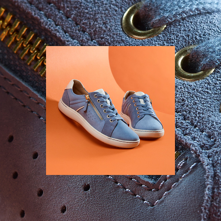 Shop Nalle Zen Blue Nubuck
