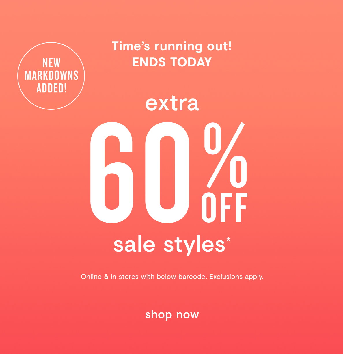 Shop Sale