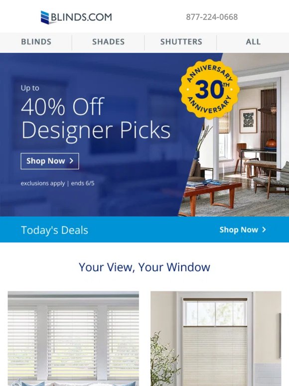 Our Designer Picks Are Up to 40% Off 🎨