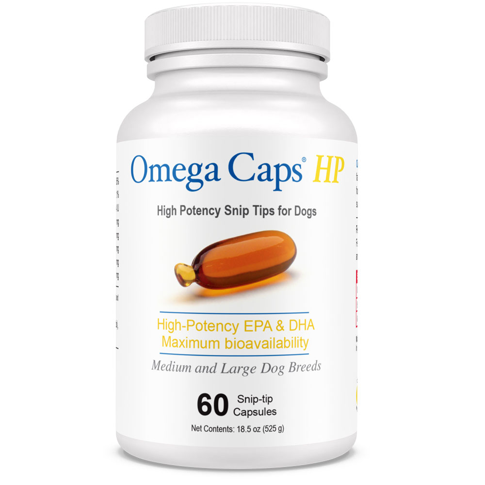 Image of Omega-Caps HP Snip Tips for Medium & Large Dogs (60 Capsules)