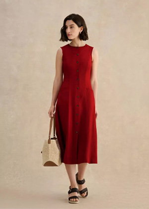Carmen Linen Dress