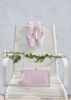 Lily Woven Slingbacks