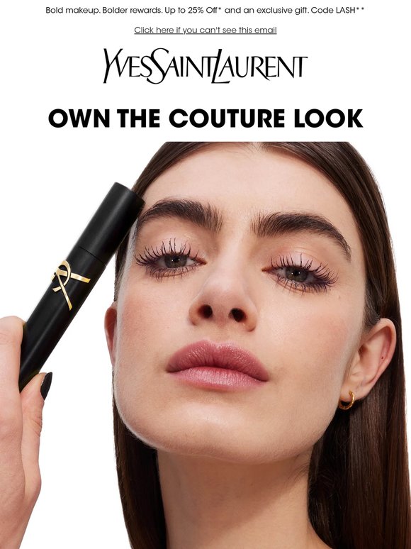 Own the Couture Look: The Makeup Week starts now.