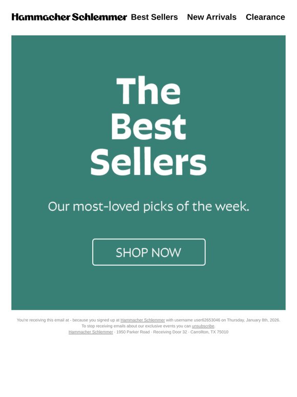 This week's most coveted selections