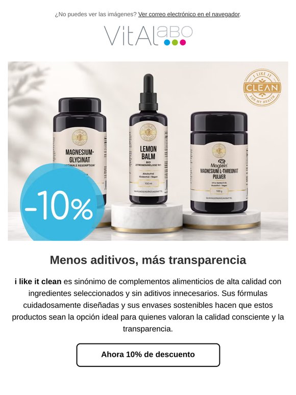 Ahorra un 10% con i like it clean 💚