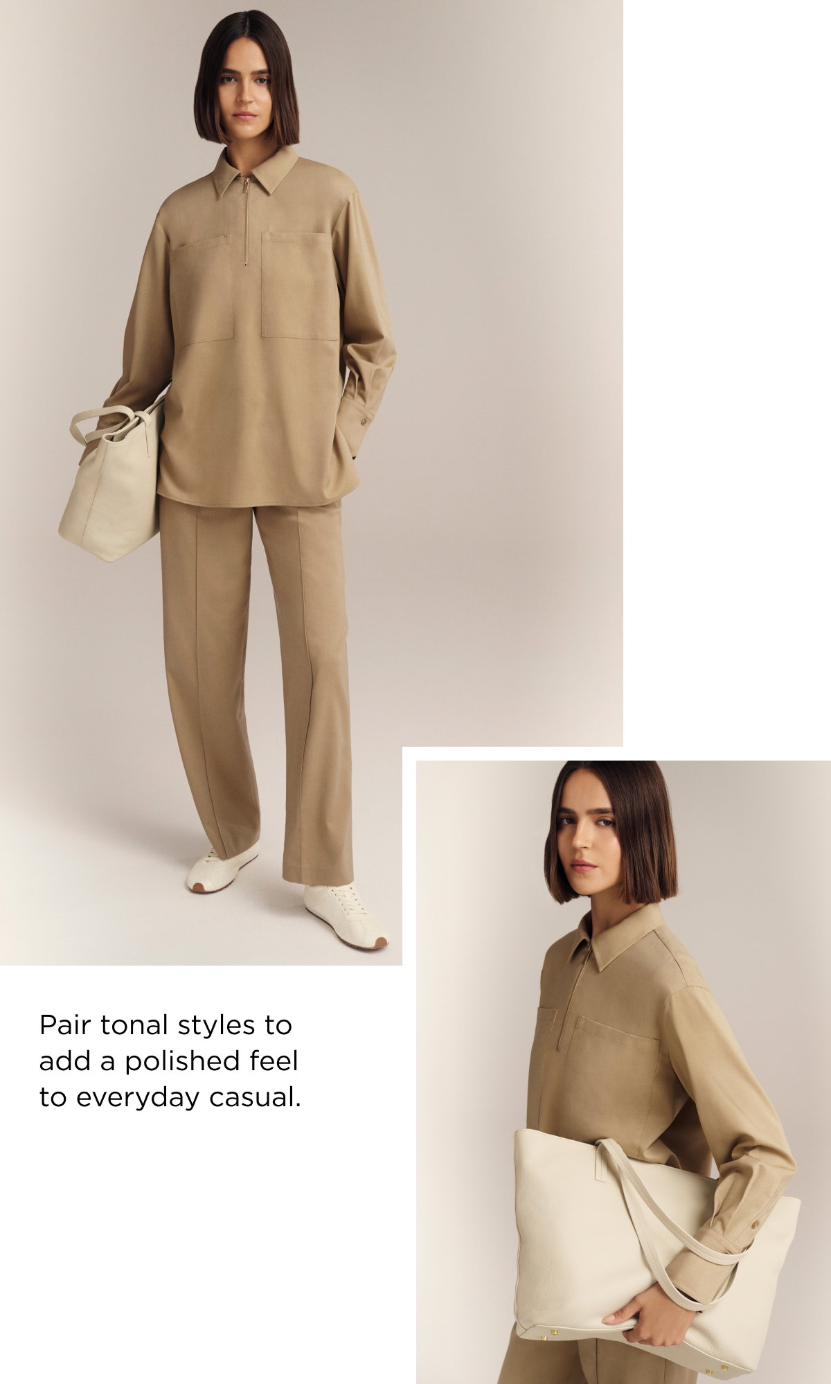 Woman New Arrivals. The new neutral: Creme Caramel. Layer it through knitwear, outerwear and every silhouette in between. Shop Now.