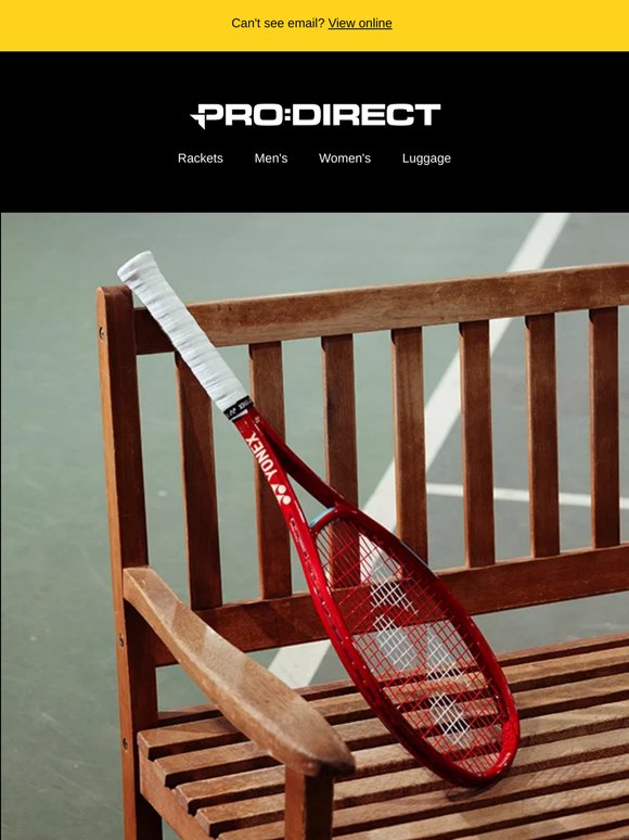 French Open Proven. Yonex VCORE 98