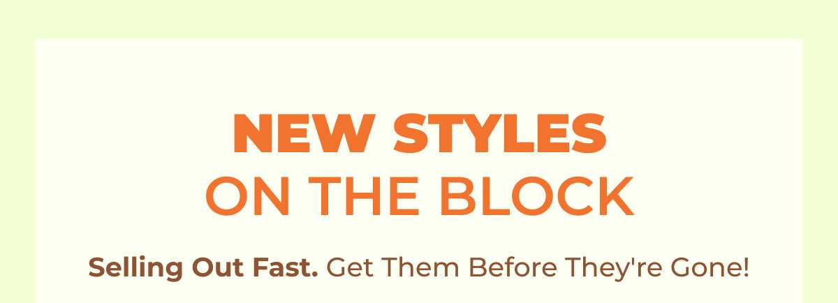 New Styles On The Block
