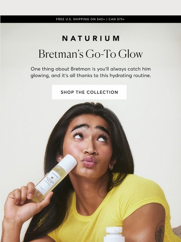 Bretman Rock's 4-Step Glow Routine 💛