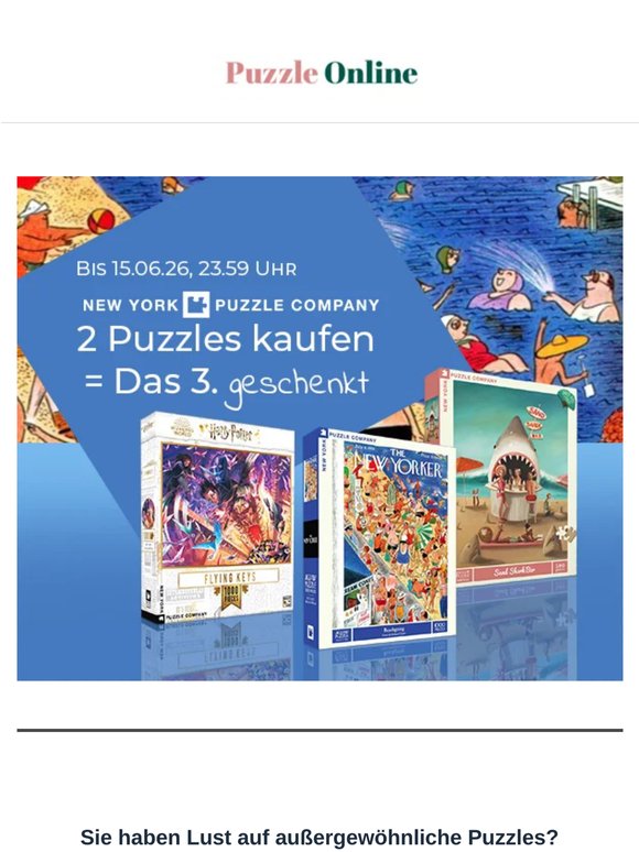 Bluebird Puzzle: Kunstpuzzles für alle