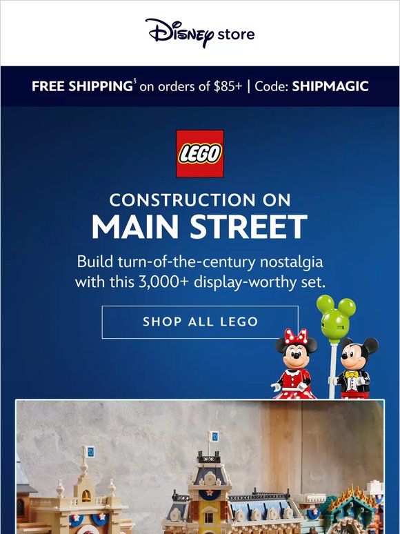 Welcome to LEGO Main Street, U.S.A. 🧱