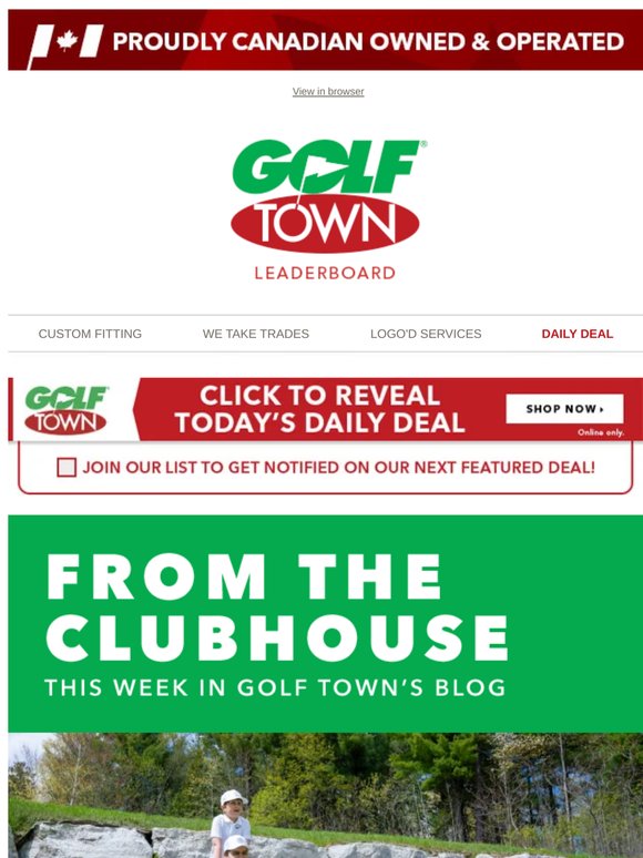 Top Father’s Day golf gifts for every dad!