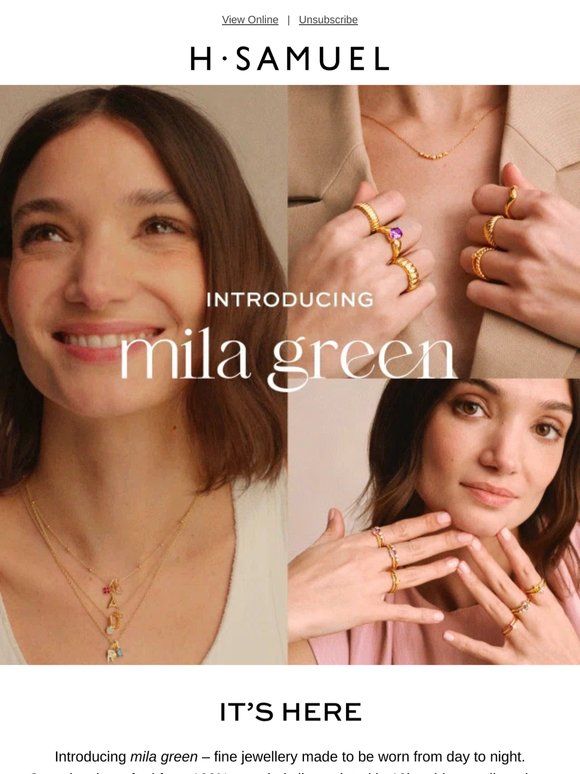 Introducing mila green