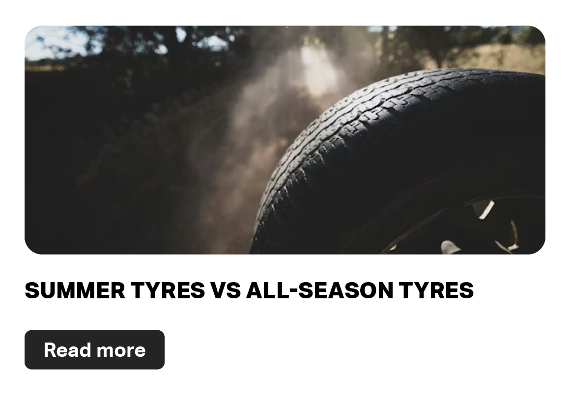 SUMMER TYRES VS ALL-SEASON TYRES - READ MORE