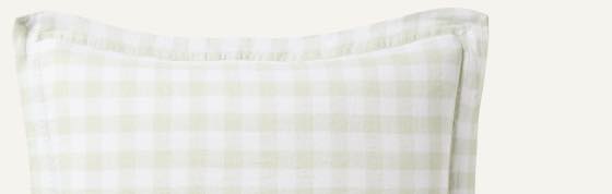 Hyannis Port Gingham Linen Sham