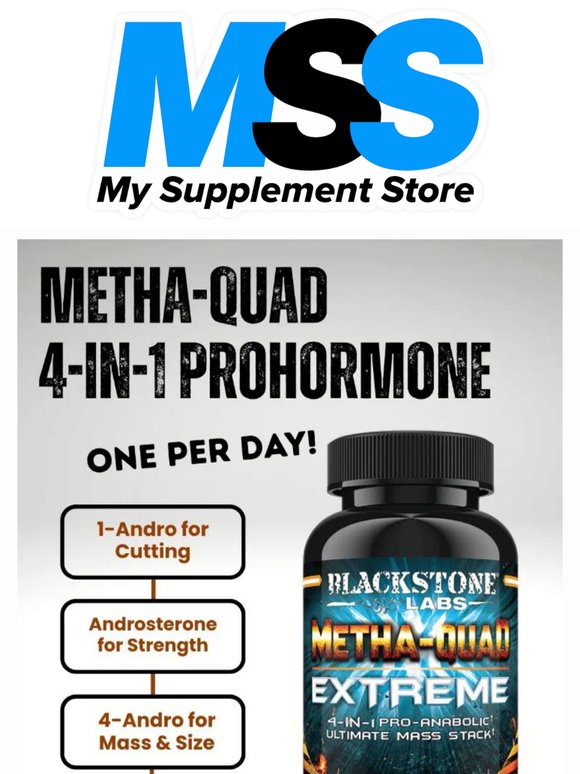 The 4-In-1 Prohormone Built for Serious Gains