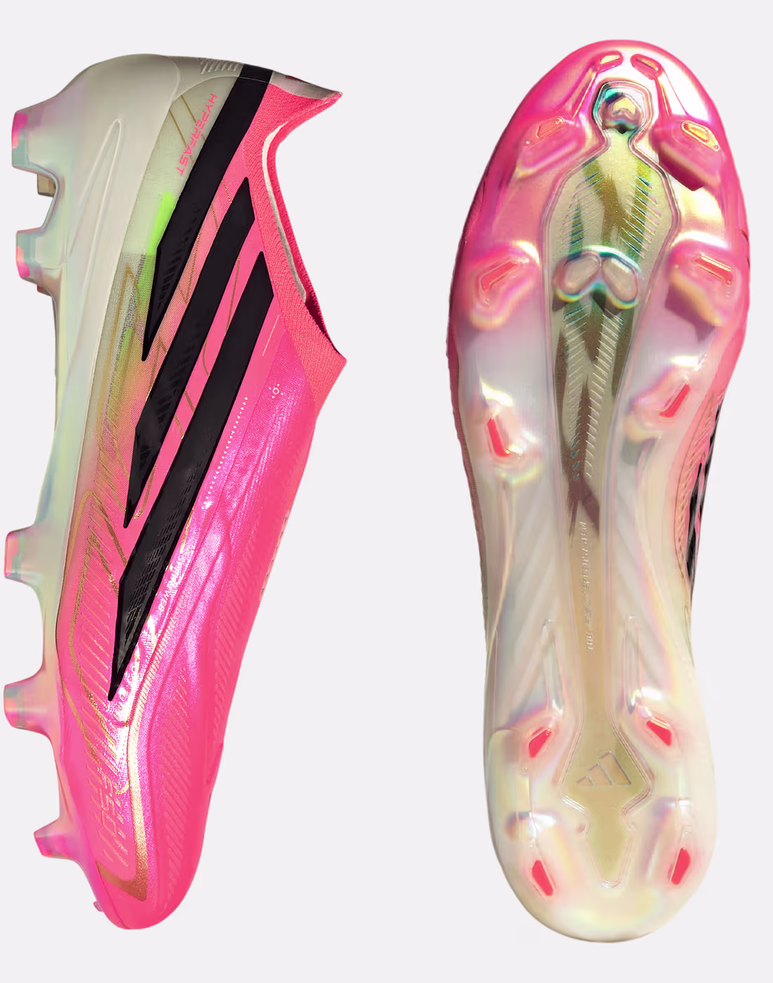 adidas Adults F50 Hyperfast Elite Laceless Firm Ground Boots