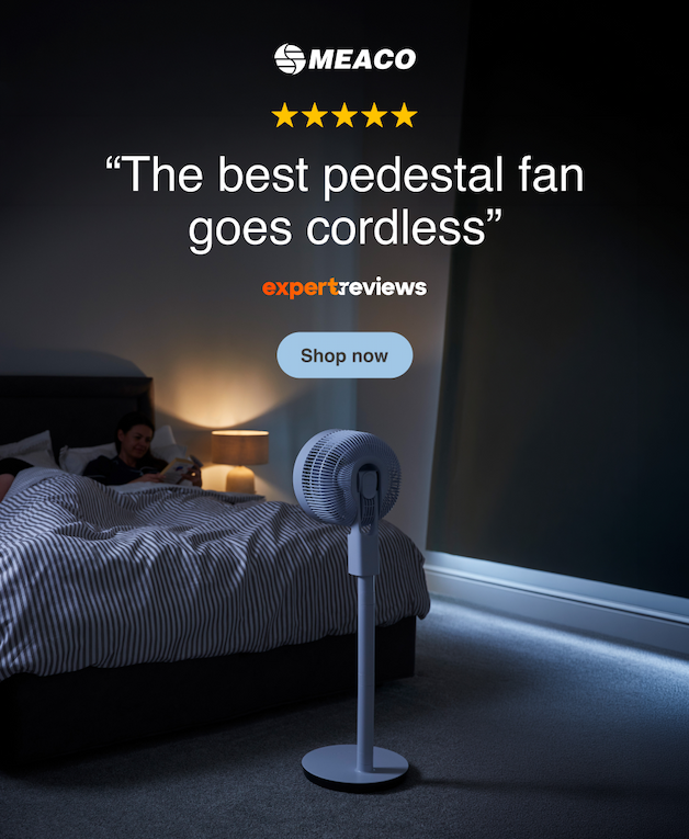 "The best pedestal fan goes cordless" expert reviews