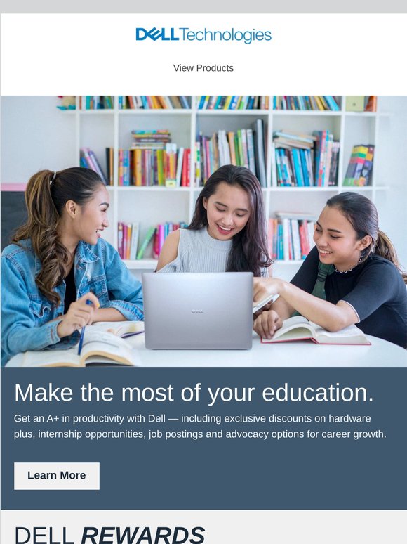 Student savings start here.
