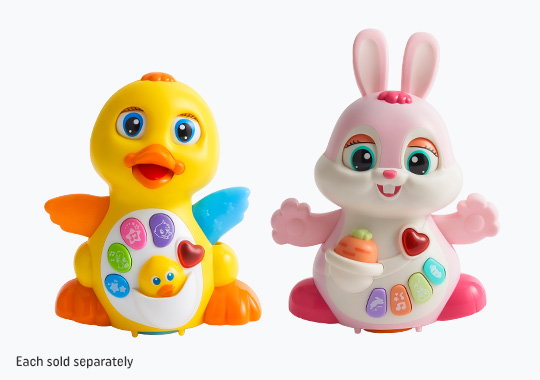 Big Steps Dancing Bunny and Duck