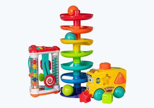 Big Steps 3-in-1 Activity Toys Gift Set