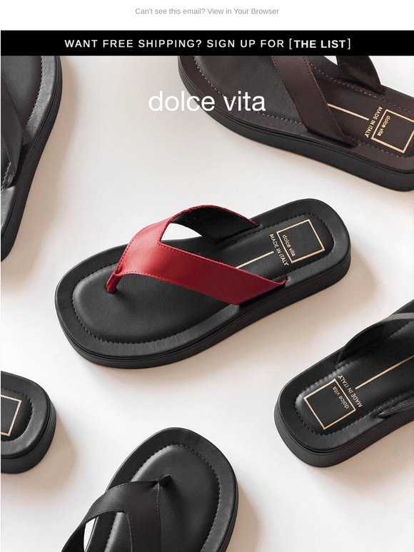 THE THONG SANDAL YOU NEED