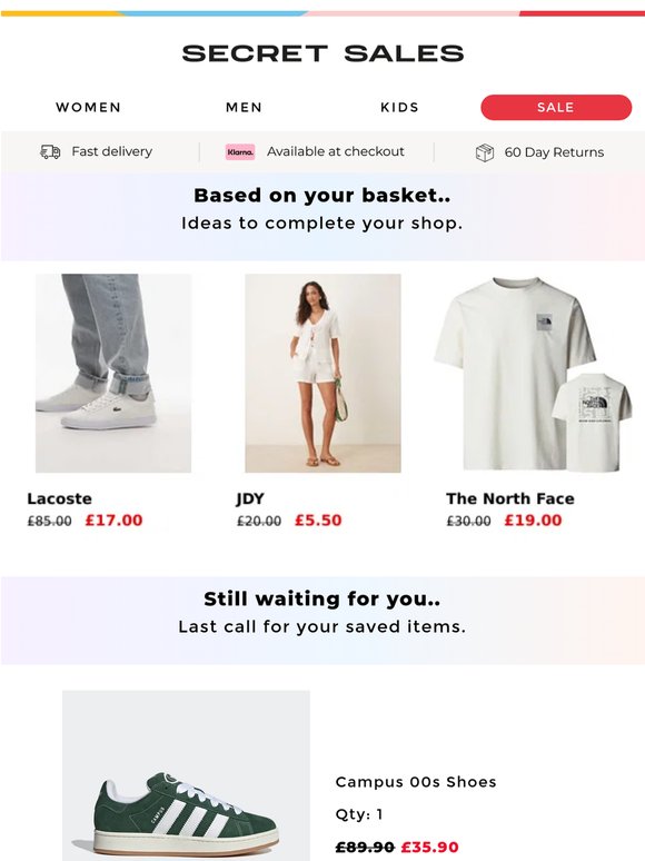 Ideas to complete your shop!