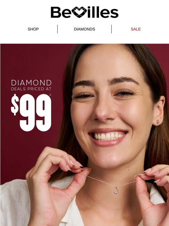 $99 diamond collection has arrived