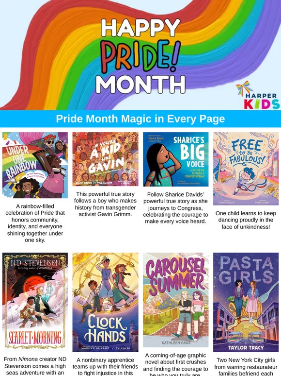 Celebrate Pride with books young readers will love 🌈