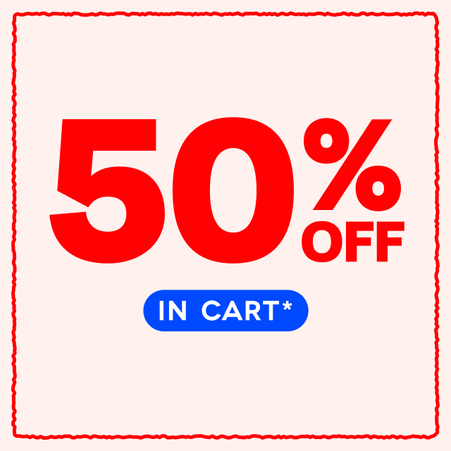 SHOP 50% OFF
