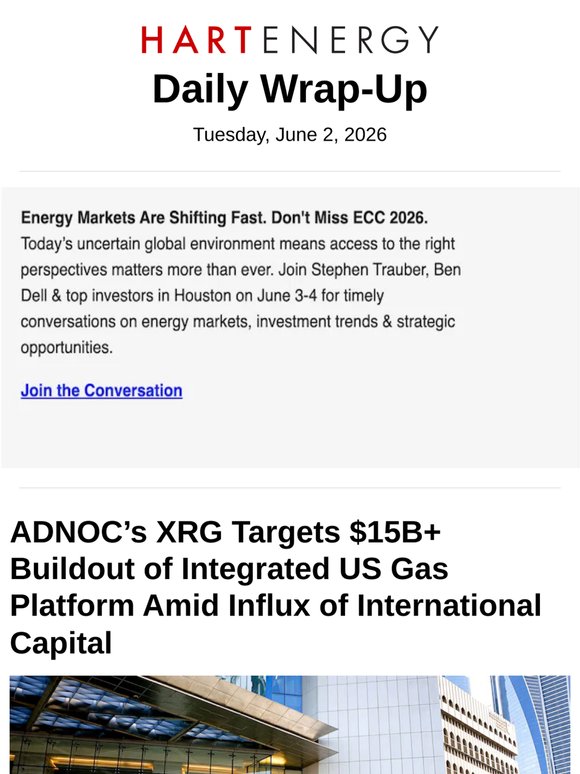 ADNOC’s XRG Targets $15B+ Buildout of Integrated US Gas Platform; Why Chevron Is Betting on Frontier Exploration