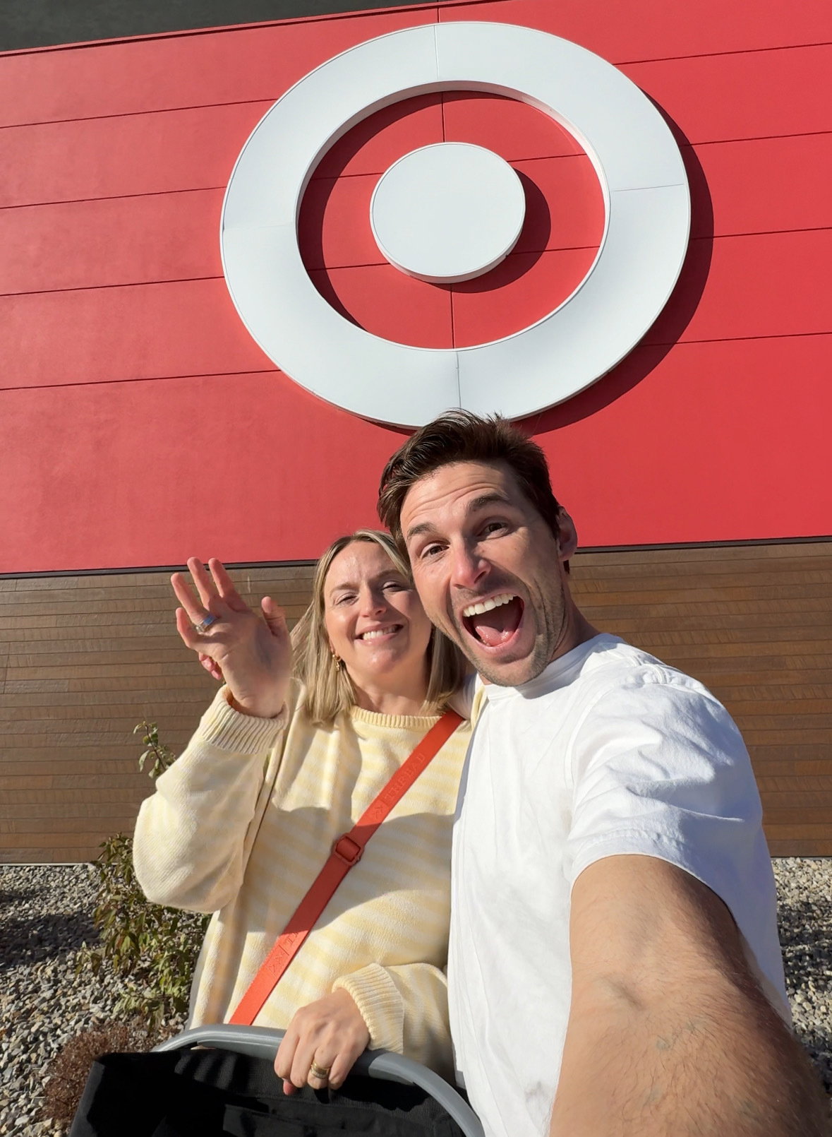 Kenzie and Colby at Target