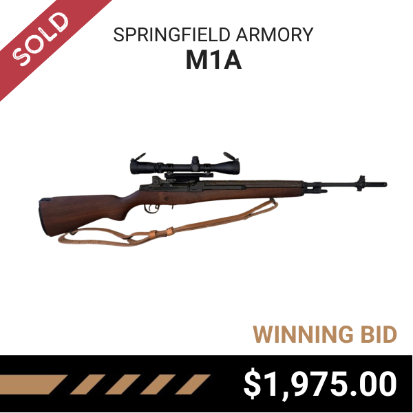 SOLD: SPRINGFIELD ARMORY M1A