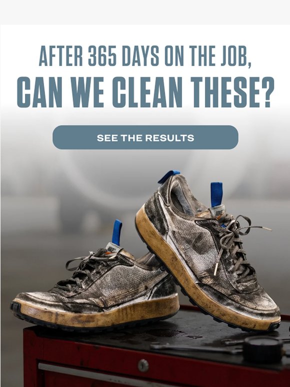 He wore these every day for a year