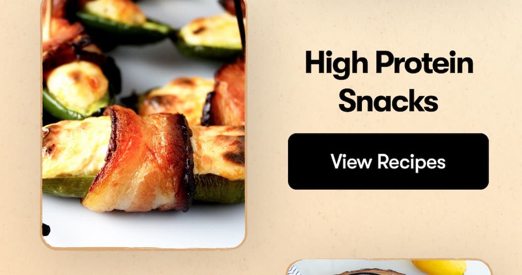 High protein snacks