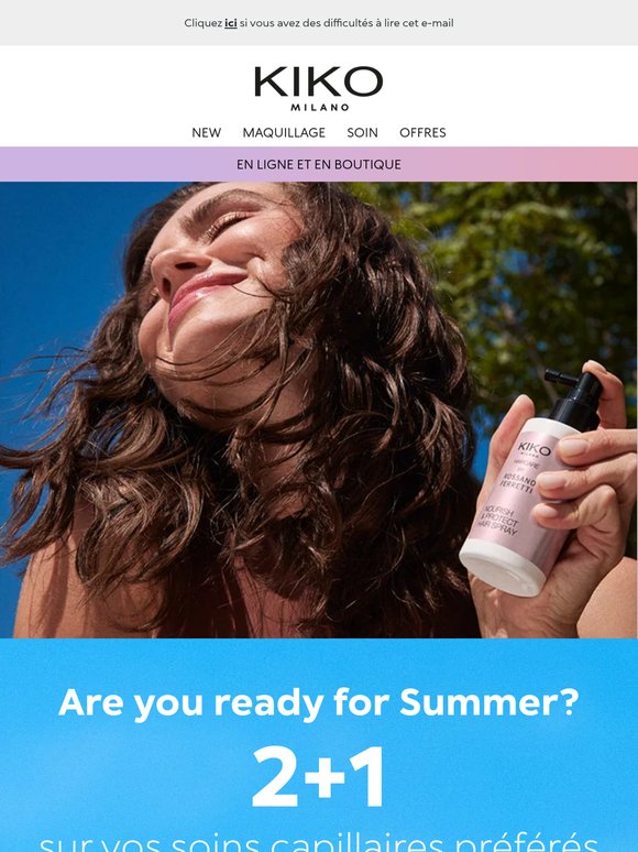 2+1 sur vos soins capillaires préférés ☀️