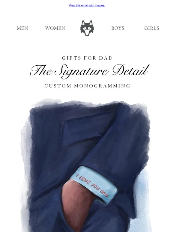 Father's Day, Personalized