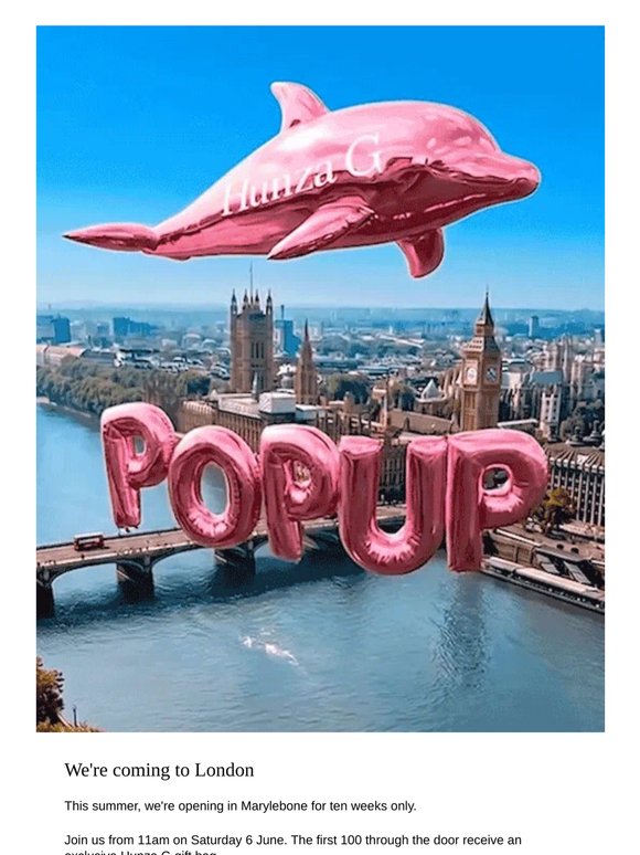 Introducing our London Pop-Up