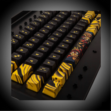 Traitors TIGER SKETCH Limited Keycap Set, PBT (DE)