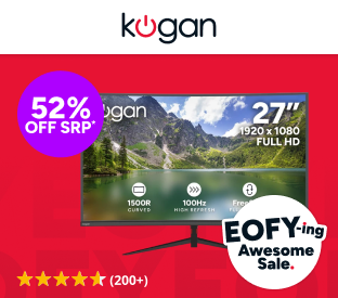 Kogan 27" Curved Full HD 100Hz FreeSync Monitor Product Image