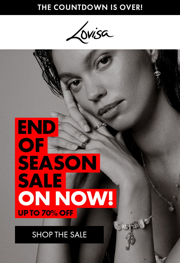 END OF SEASON SALE ON NOW!
