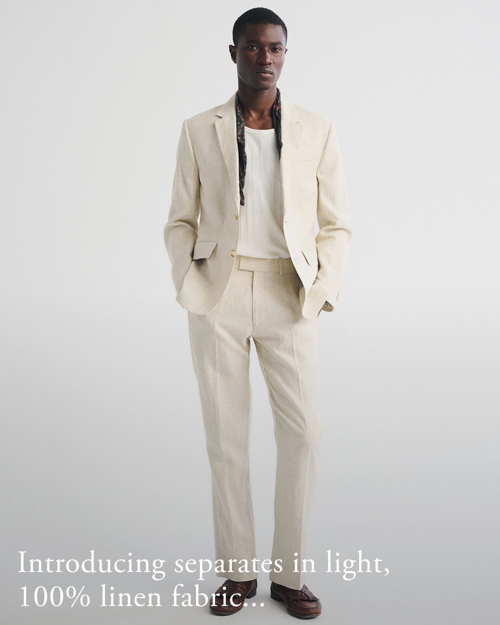 Introducing separates in light, 100% linen fabric…