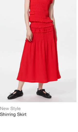 product3women0shirring0skirt