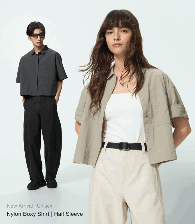 hero0women0nylon0boxy0shirt