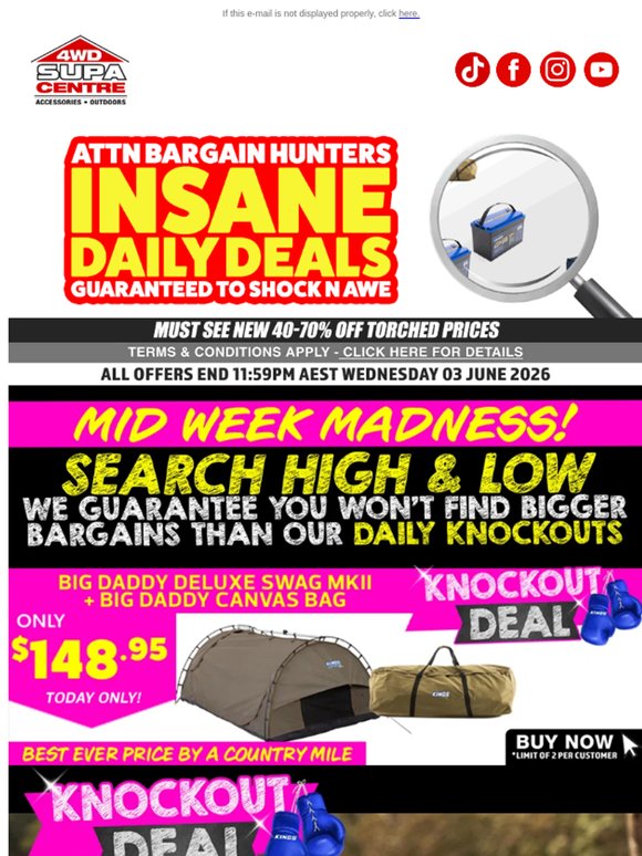 ‼️ATTN Bargain Hunters‼️Insane Daily Deals Guaranteed To Shock N Awe 🤩