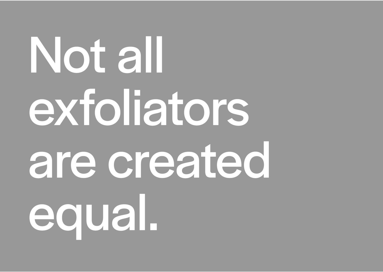 Exfoliation