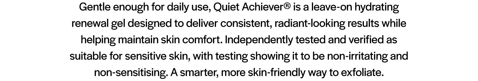 Quiet Achiever