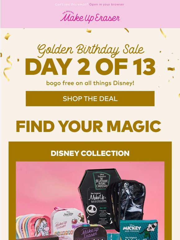 Day 2 is giving Disney Magic 🎂✨