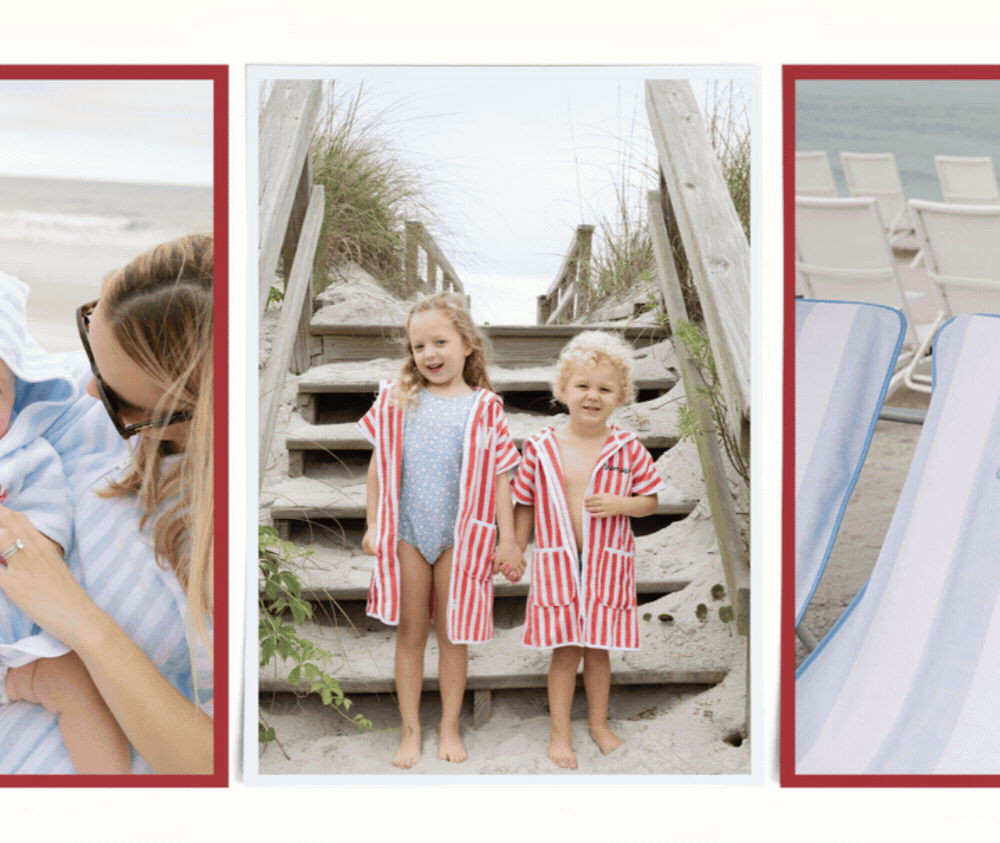 Scrolling pictures of red white and blue Weezie items