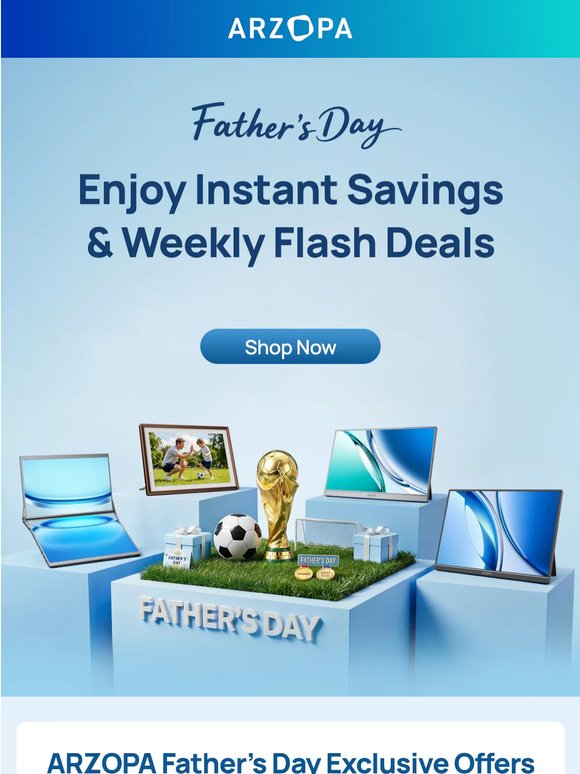 ⏰ Early Access: Up to 60% OFF – Father’s Day Sale Starts Now